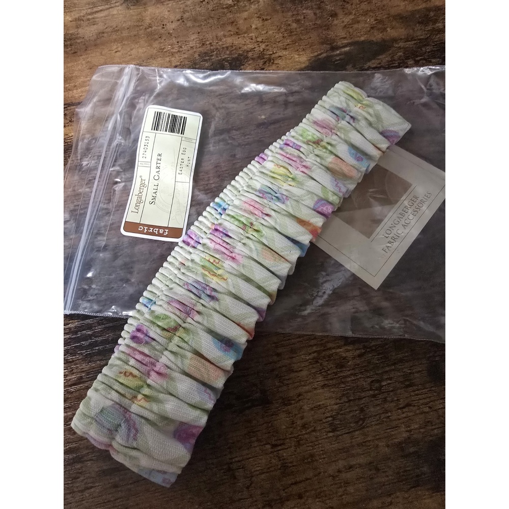 Longaberger New Small Garter In Easter Egg Hunt
